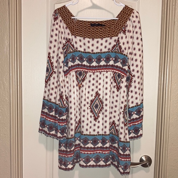 Blu Pepper Dresses & Skirts - Tribal Print Dress From Blu Pepper